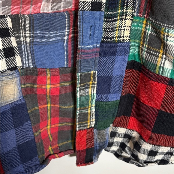 Polo Ralph Lauren Patchwork Western Flannel Shirt XXL - Picture 3 of 6